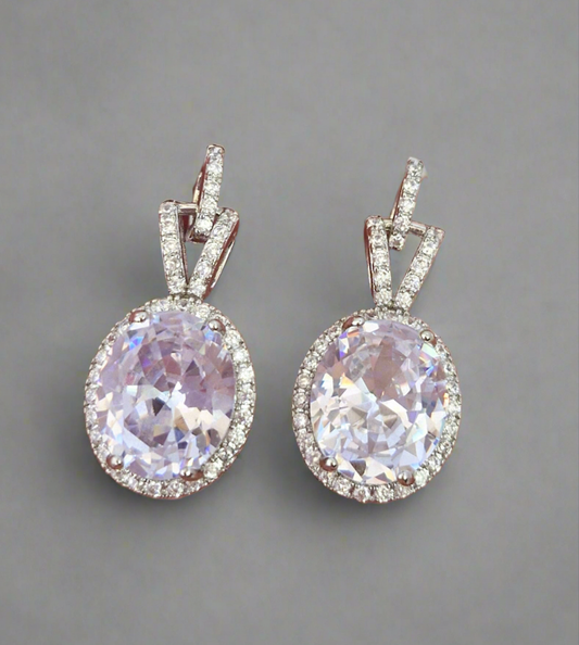 Zircon Crystal Earrings
