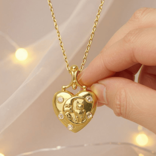 'The Owl & Moon' Keepsake Pendant - Enchanted Fables