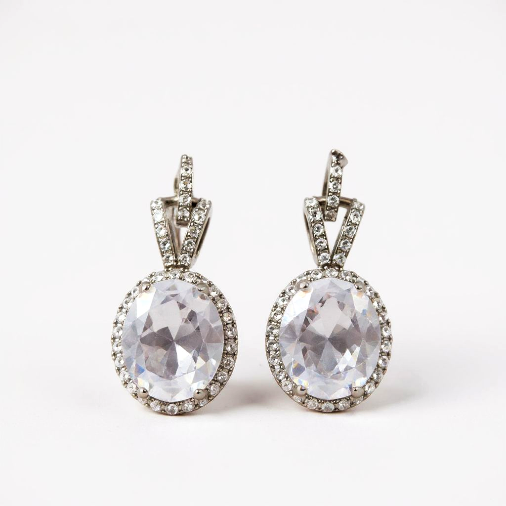 Ice Crystal Earrings