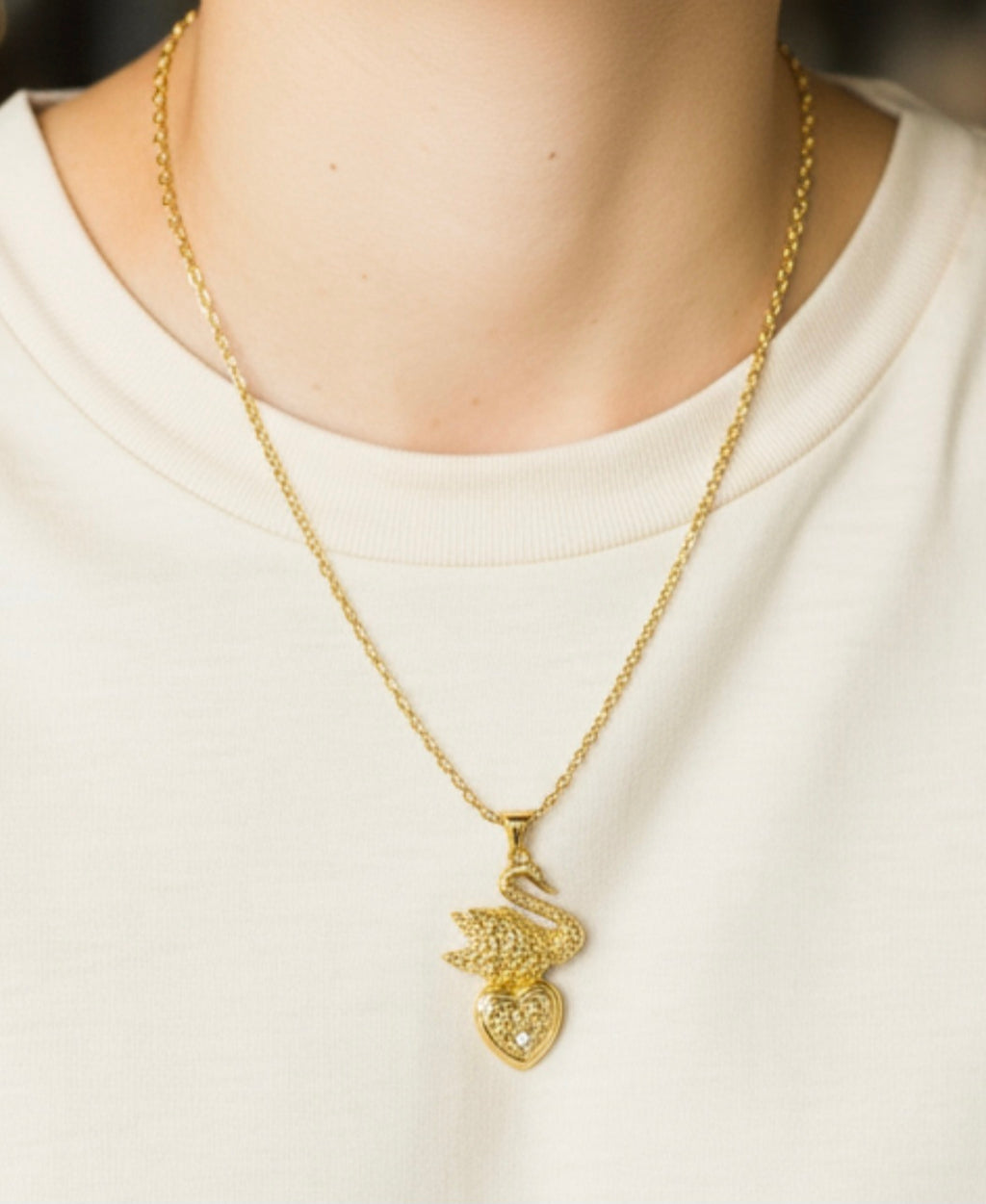 'Swan Princess' Pendant