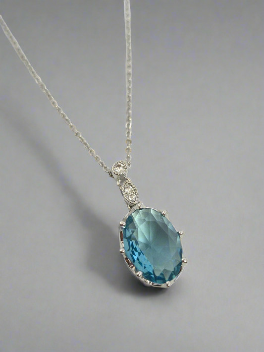 Crystal Pendant Necklace