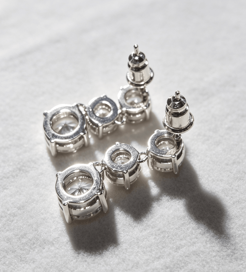 Starlit Trio Drop Earrings - Enchanted Fables