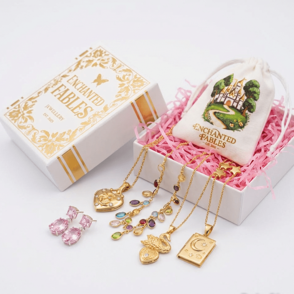 Enchanted Fables Mystery Jewellery Book Box & Bag - Enchanted Fables